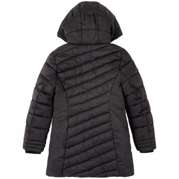 Spyder girl Youth Puffer Black Jacket - Picture 4 of 5
